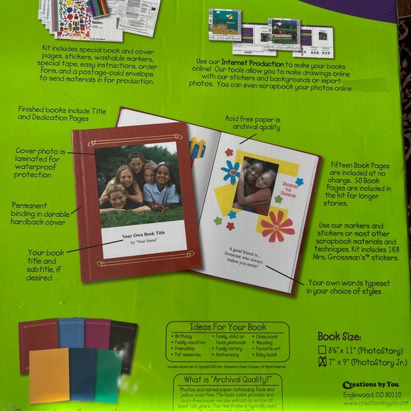 New! Photo Story Jr. Book Kit - Picture 4 of 4